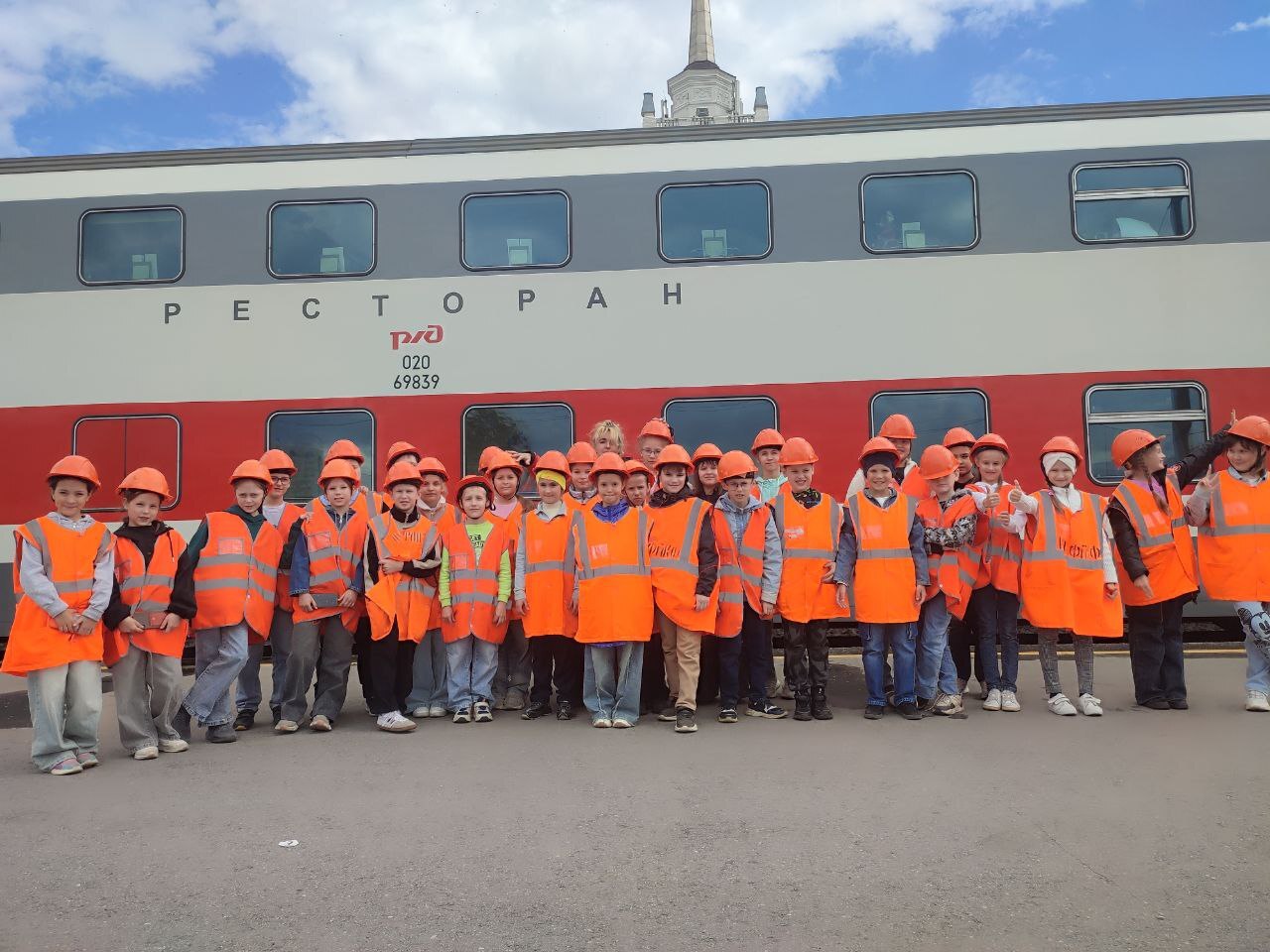 Экскурсия «От вагона до перрона».